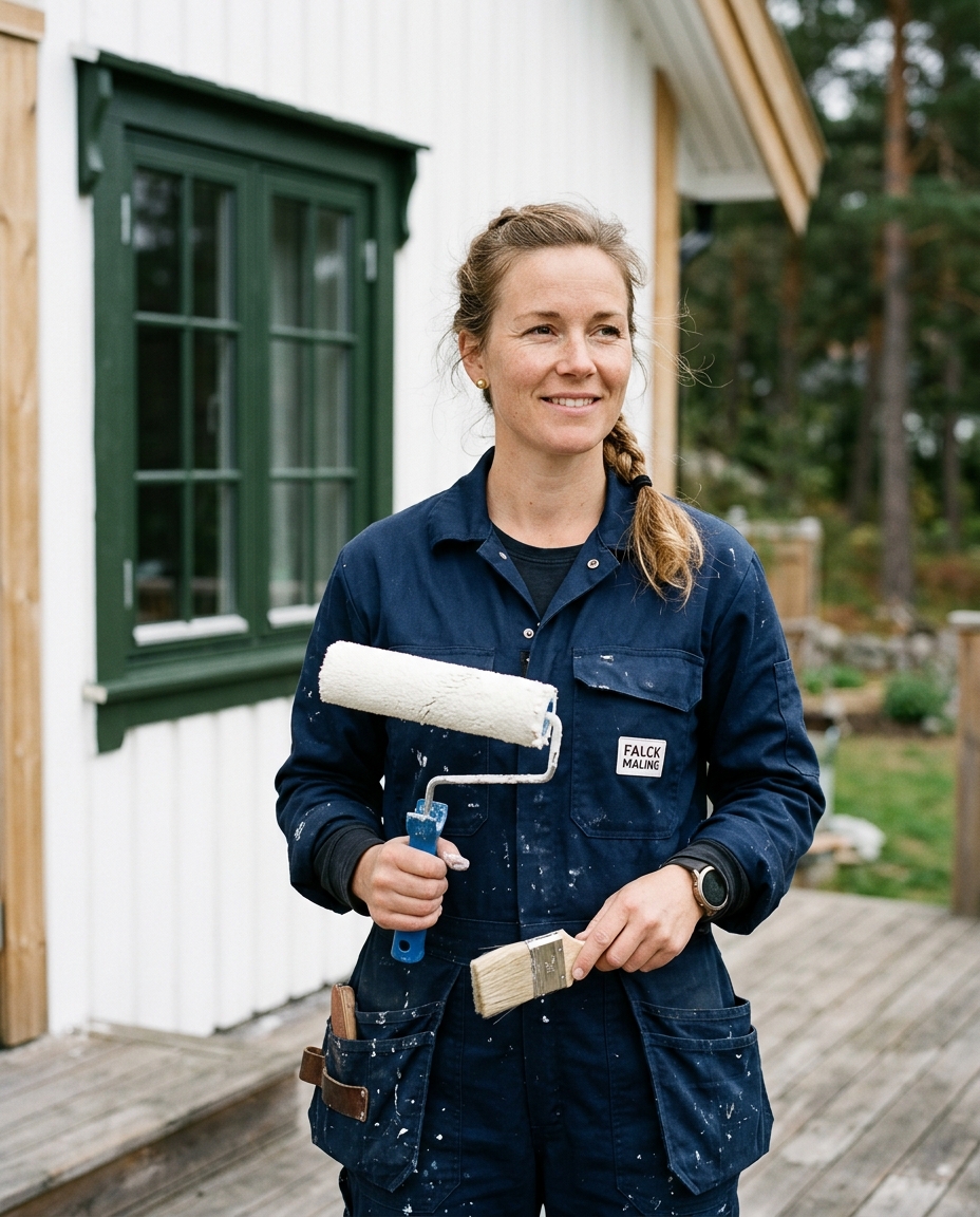 Female craftsman portrait